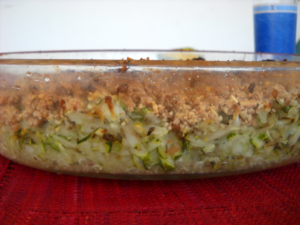 Crumble de courgette