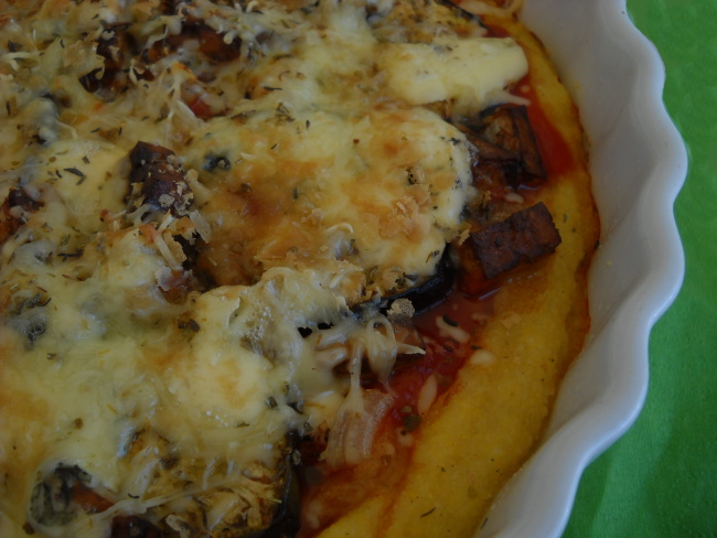 pizza de polenta