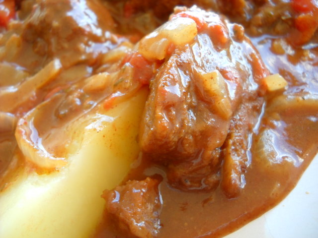 Goulash de seitan