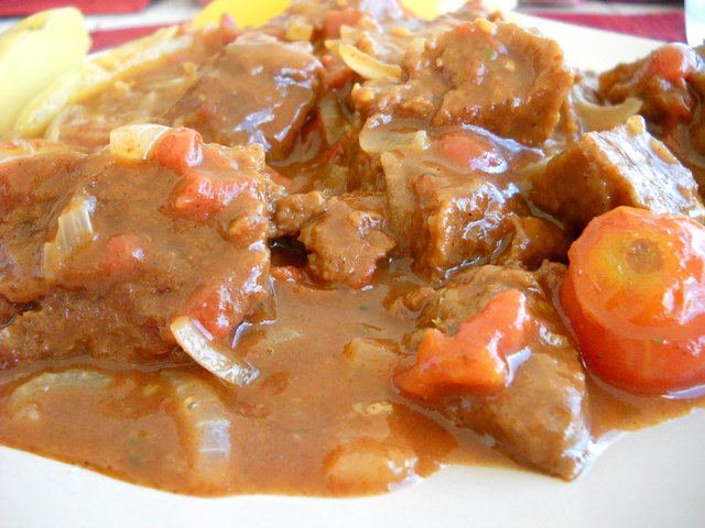 Goulash de seitan