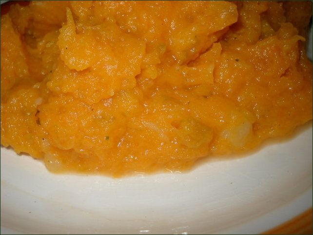 Purée de courge