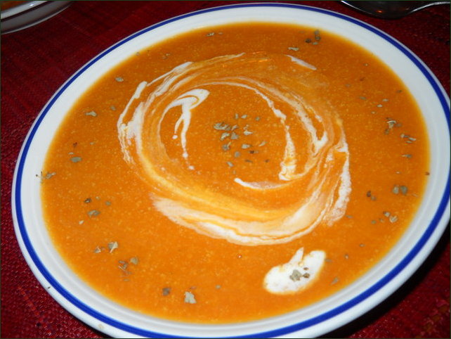 soupe de giraumon Soupe de giraumon