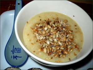 Velouté de topinambours au gingembre Velouté de topinambours au gingembre