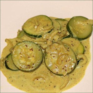 Courgettes à l'indienne au lait de coco vegecarib 975